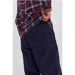 Pantalón chino de terciopelo Azul marino
