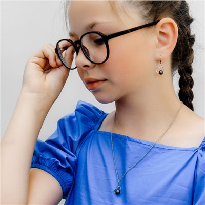 Серьги серебро 28089S2