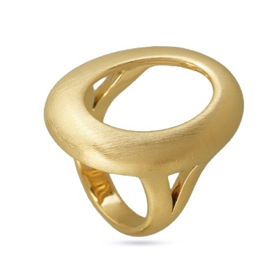 Кольцо (покрытие сатиновое золото)