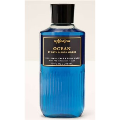Men's  Ocean 3-in-1 Hair, Face & Body Wash