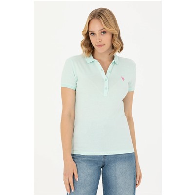 Kadın Su Yeşili Tişört