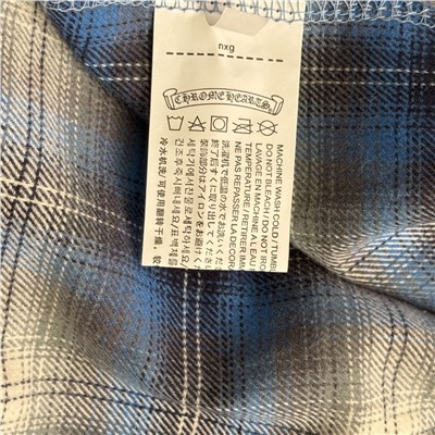 Женская свободная рубашка в клетку  Chrom*e Heart*s