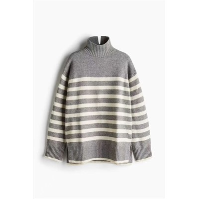 Женский свитер с разрезами по бокам   H&*M