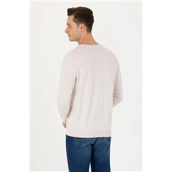 Erkek Taş Melanj Basic Kazak