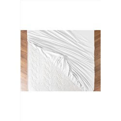Madame Coco Ciel Tek Kişilik Plus Saten Çarşaf - Beyaz CRSF0000000020-8682116920551