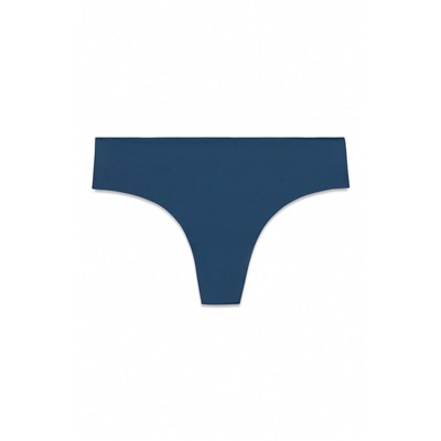 Tanga microfibra clean cut azul