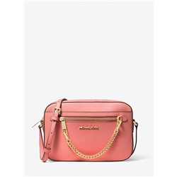 MICHAEL MICHAEL KORS Jet Set Large Saffiano Leather Crossbody Bag