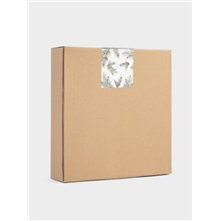 Блюдо, 19 см, керамика D, зеленое, Шишки на еловой ветке, Fir branch