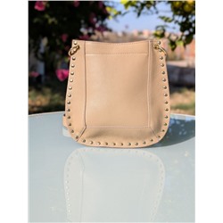 Итальянская сумка из натуральной кожи AB.Z PELLE TTA 440 TAUPE