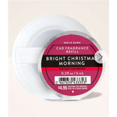 Bright Christmas Morning Car Fragrance Refill