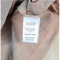 Женская футболка из бамбукового хлопка