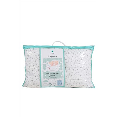 Подушка детская 40х60 BabyRelax леб. пух, с кантом, бязь. арт. 4891 НАТАЛИ #892965