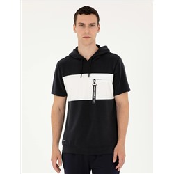 Siyah Regular Fit Sweatshirt