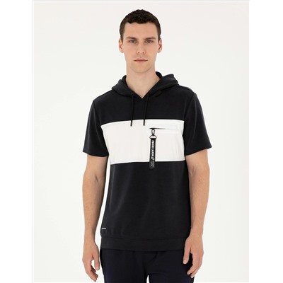 Siyah Regular Fit Sweatshirt