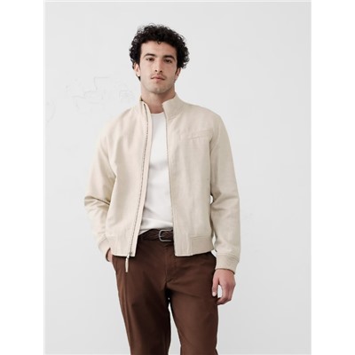 Cotton-Linen Bomber