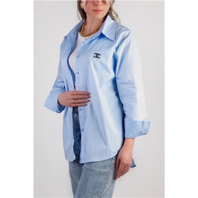 Рубашка оверсайз хлопок y2k