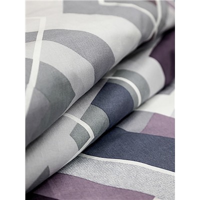 КПБ 1,5 сп бязь 120гр/м2 Текстильная коллекция стильные ромбы 1