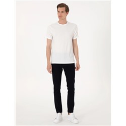 Koyu Lacivert Slim Fit Jean Pantolon