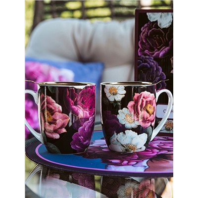 Набор кружек, 2 пр, 380 мл, Розы