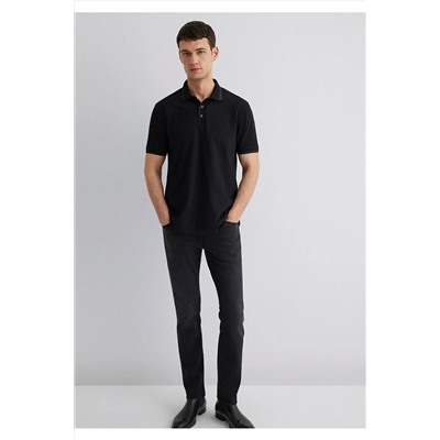 Mavi Siyah Polo Tişört Regular Fit / Normal Kesim 0612650-900