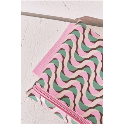 Bolsa bañador- bikini impermeable estampado geométrico