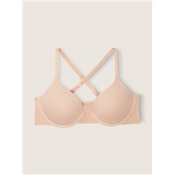 PINK Wear Everywhere Front-Close T-Shirt Lightly Lined Bra