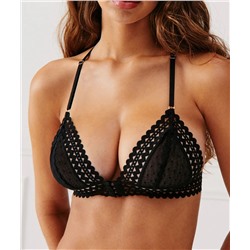 Sujetador triángulo de encaje