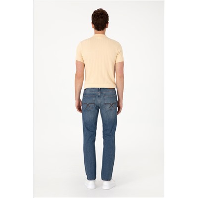 Erkek Mavi Jean Pantolon