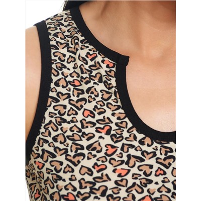 Кроп топ майка трикотажная хлопок