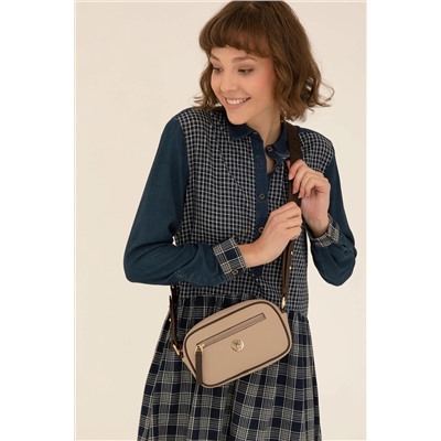 Kadın Vizon Çapraz Çanta