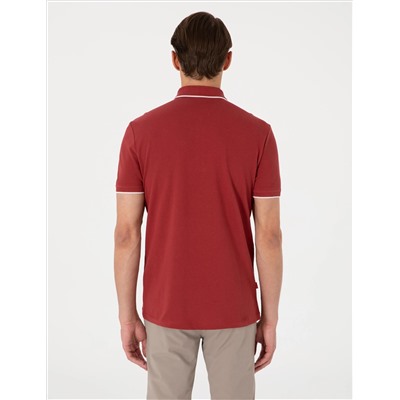 Nar Slim Fit Polo Yaka Tişört