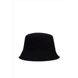 Kadın Siyah Bucket Şapka