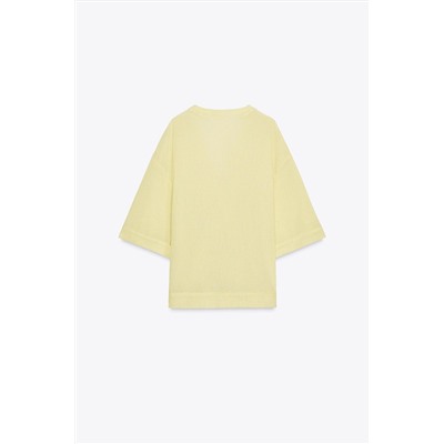 ZW COLLECTION STRIPED KIMONO WITH TIES