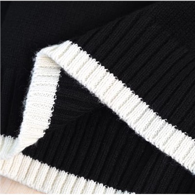 Женский вязаный свитер из шерстяной смеси КАР*Л 😎