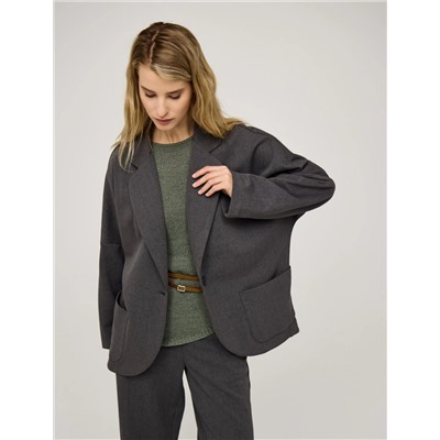 Жакет  свободного силуэта