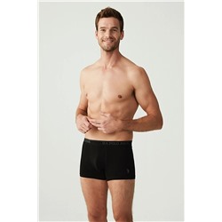U.S. Polo Assn. Pamuklu & Likralı, 3'lü Paket, Polo Baskılı, Erkek Boxer Külot 80097