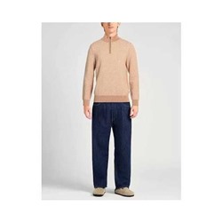 Мужской свитер с высоким горлом с замком  БОС*С