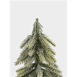 Ель искусственная, 20 см, полиэтилен, серебристая, New year