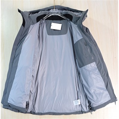 Мужской пуховик плотный и теплый из гусиного пуха