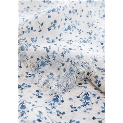 Fular estampado floral