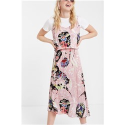 Vestido lencero con camiseta