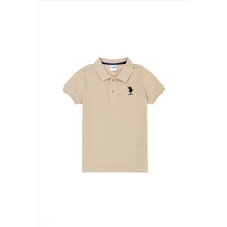 Erkek Çocuk Taş Basic Polo Yaka Tişört