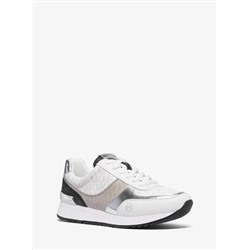 Аndi color-block signature logo trainer   Michael Kors Outlet