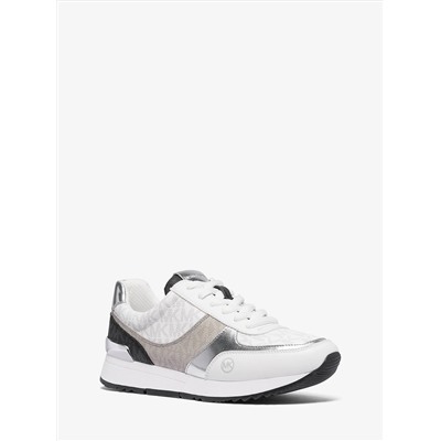 Аndi color-block signature logo trainer   Michael Kors Outlet