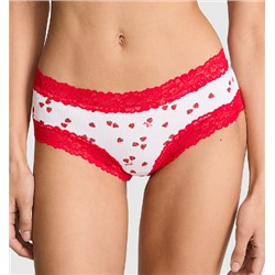 PINK Wink™ Lace-Trim Cheeky Panty