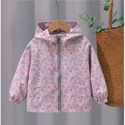 Ветровка для девочек от 2 до 9 лет