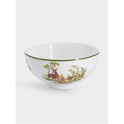 Набор, 3 пр, тарелка 18 см, салатник 13 см, кружка 200 мл, Олени