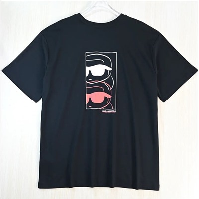 Мужская хлопковая футболка КАР*Л 😎