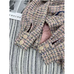 Женское жаккардовре пальто Chane*l