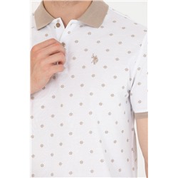 Erkek Beyaz Polo Yaka Tişört